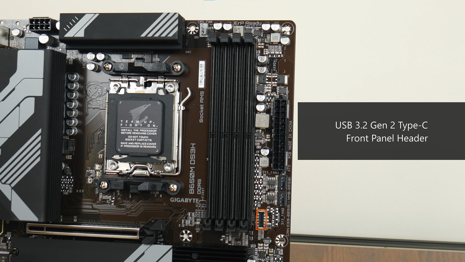 Review Gigabyte B650M DS3H AM5 Motherboard